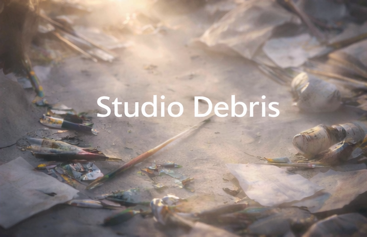 studio debris